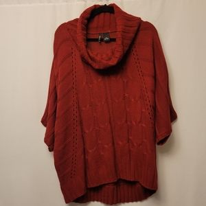 New Direction Womans Red Cowl Neck Sweater - 2X - NWT